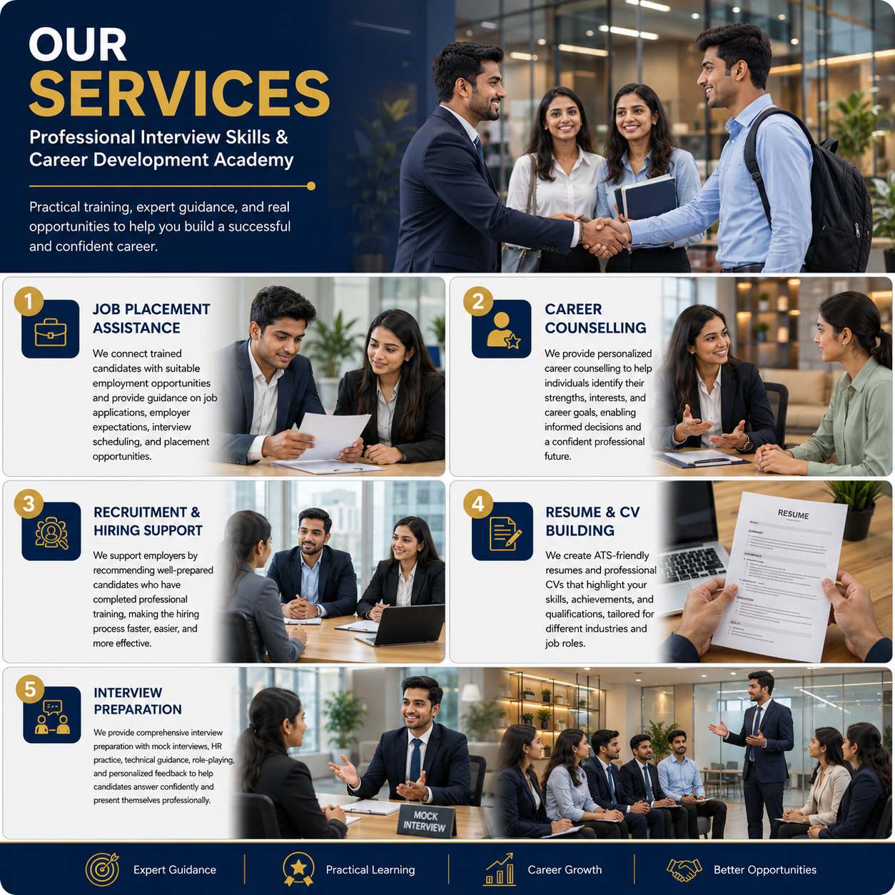 Comprehensive Professional Interview Skills & Career Development Academy Services